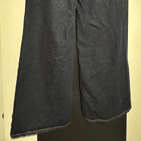 Mango Size 6, super dark wash Wide Leg jeans! - Picture 4 of 5